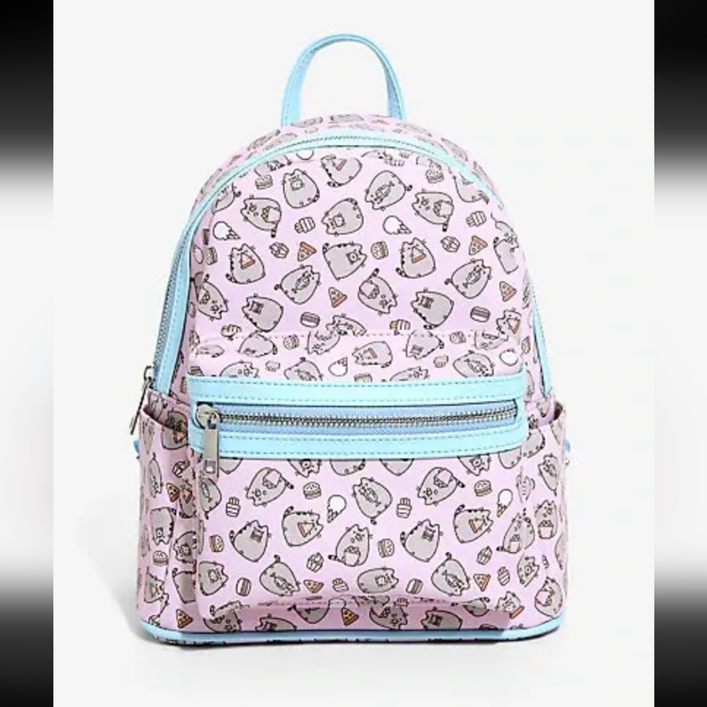 Pusheen Treats Mini Backpack by Disney & Loungefly GUC Pink Cat Adorbs